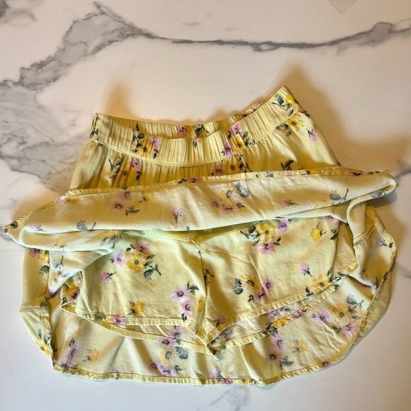Kids Floral Yellow Skort - abercrombie kids - Picture 3 of 4